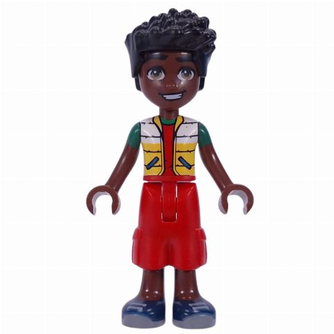 Minifigurka Zac - White Shirt, Red Pants