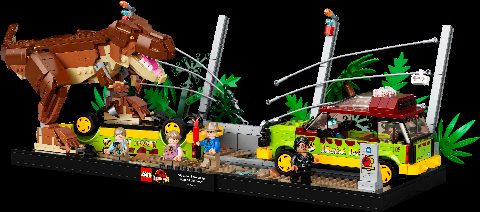 Zestaw LEGO T. rex Breakout (Jurassic World)