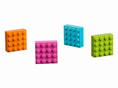 Zestaw LEGO 4x4 Brick Magnets (Xtra)
