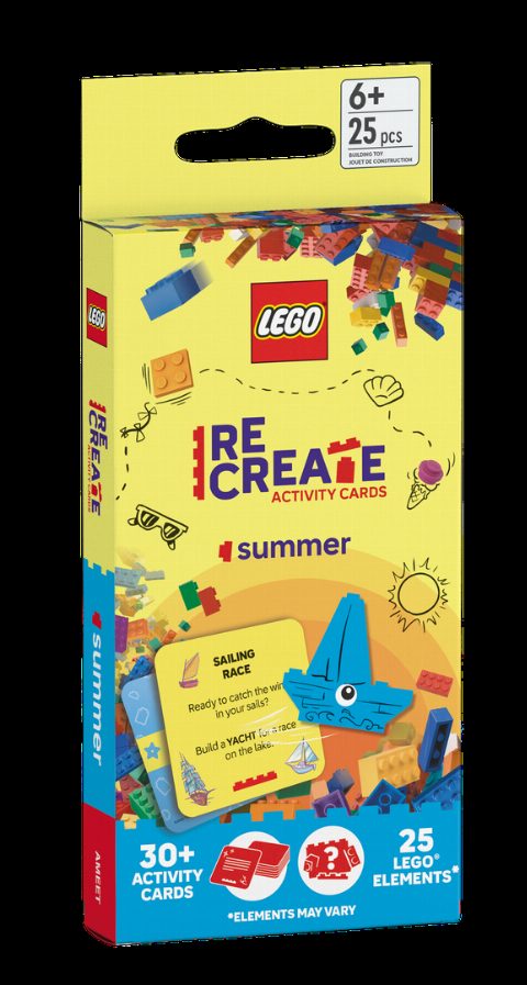 Zestaw LEGO ReCreate Activity Cards: Summer (Gear)