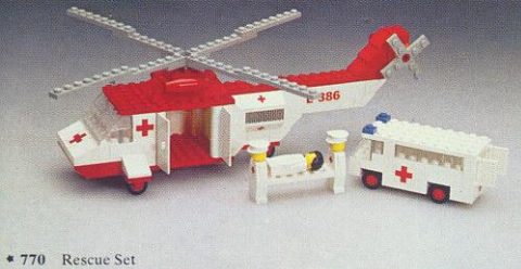 Zestaw LEGO Rescue Set (Legoland)