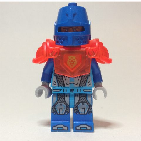 Minifigurka Nexo Knight Soldier with Trans-Neon Orange Armor