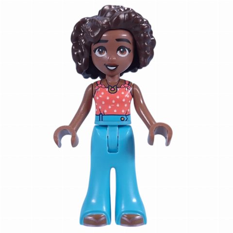 Minifigurka Aliya - Coral Top, Medium Azure Pants