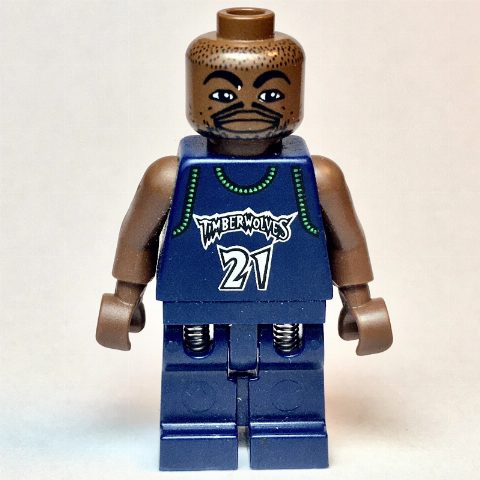 Minifigurka Kevin Garnett, Minnesota Timberwolves #21, Dark Blue