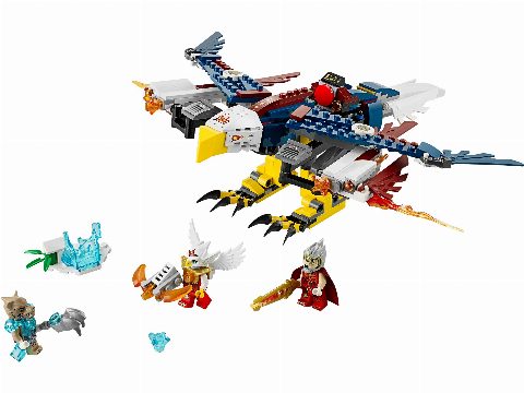 Zestaw LEGO Eris' Fire Eagle Flyer (Legends of Chima)
