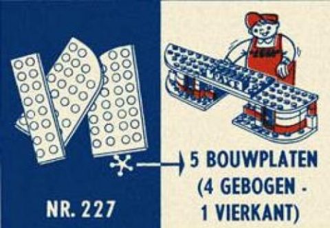 Zestaw LEGO® 4 x 8 Curved & 2 x 8 Plates (System)