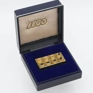 Zestaw LEGO® 14 Karat Gold 2x4 Brick (LEGO Exclusive)
