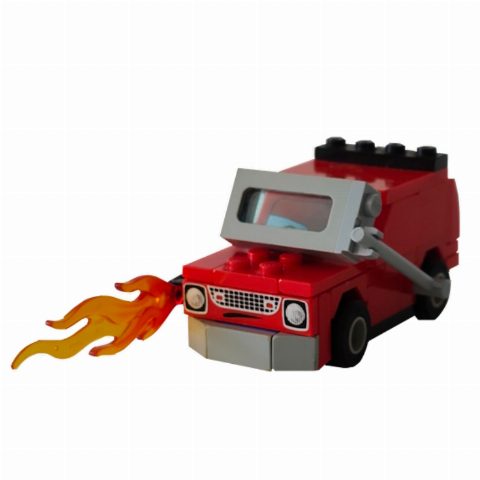 Minifigurka Grem, Red, Visor