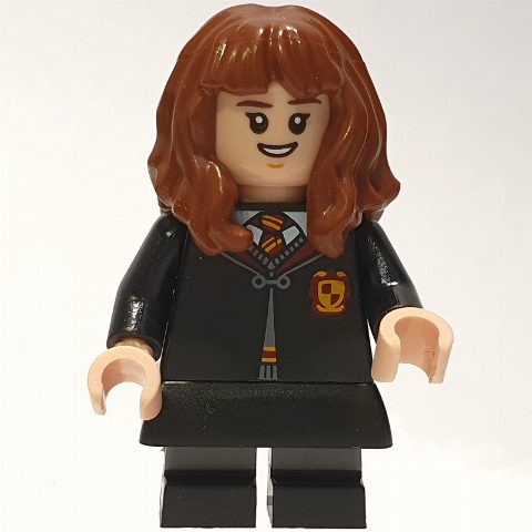 Minifigurka Hermione Granger, Gryffindor Robe Closed, Short Legs, Skirt