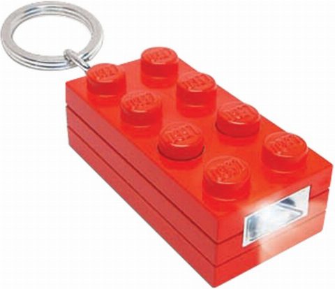 Zestaw LEGO® 2 x 4 Brick Key Light (Red) (Gear)