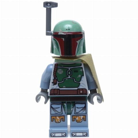Minifigurka Boba Fett, Helmet, Jetpack Neckwear, Olive Green Pauldron, Dark Green Hips