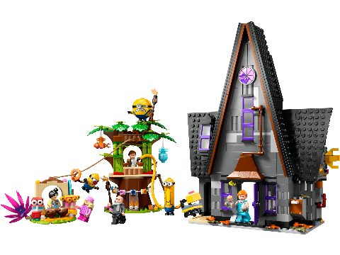 Zestaw LEGO Minions and Gru's Family Mansion (Despicable Me 4)