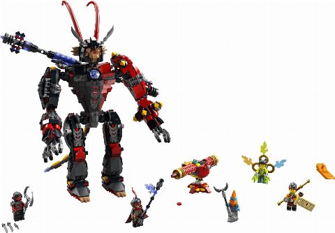 Zestaw LEGO Evil Macaque's Mech (Monkie Kid)