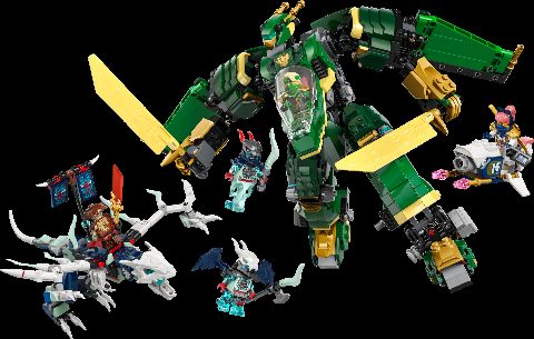 Zestaw LEGO Lloyd’s Jet Mech (Ninjago)