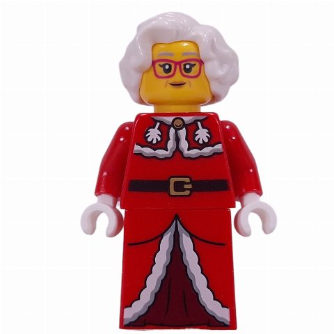 Minifigurka Mrs. Claus, Red Dress