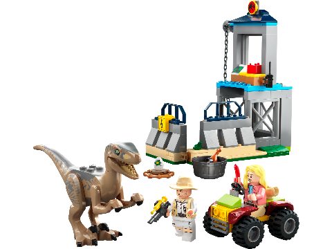 Zestaw LEGO Velociraptor Escape (Jurassic World)