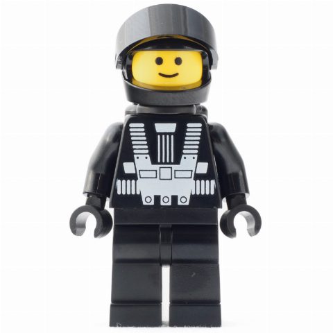 Minifigurka Blacktron I - Rerelease