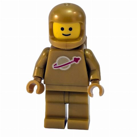 Minifigurka Classic Spaceman, Pearl Gold with Airtanks