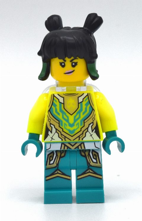 Minifigurka Mei, Vibrant Yellow Armor, Neck Bracket