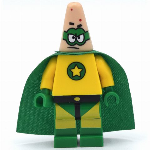 Minifigurka Patrick Star in Super Hero Outfit