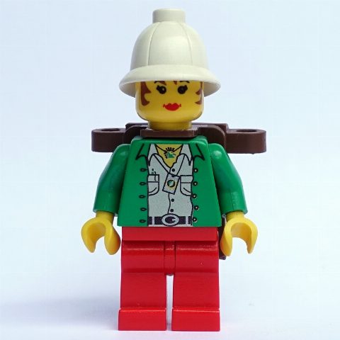 Minifigurka Miss Gail Storm with Backpack