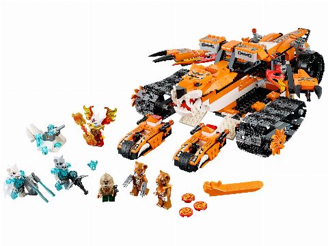 Zestaw LEGO Tiger's Mobile Command (Legends of Chima)