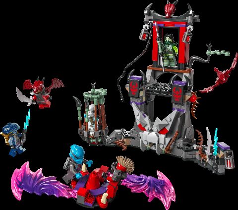 Zestaw LEGO Dragonian Storm Village (Ninjago)