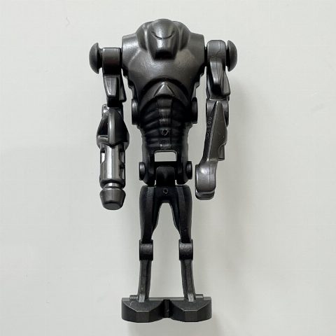 Minifigurka Super Battle Droid, Pearl Titanium, Blaster Arm