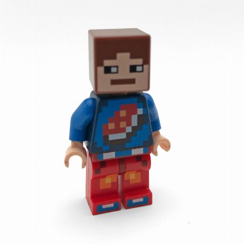 Minifigurka Skin, Blue and Red