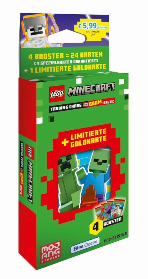 Zestaw LEGO Minecraft Trading Cards Series 2: Boom-Bastic - Eco-Blister (German Version) (Gear)
