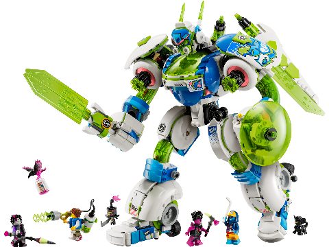 Zestaw LEGO Mateo and Z-Blob the Knight Battle Mech (Dreamzzz)
