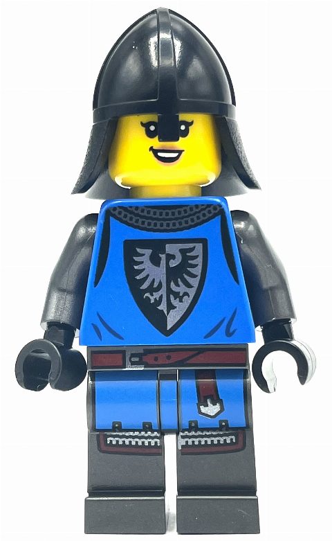 Minifigurka Knight, Black Falcon, Woman