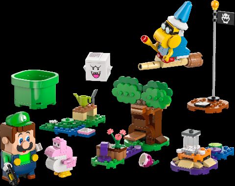 Zestaw LEGO Adventures with Interactive LEGO Luigi (Super Mario)