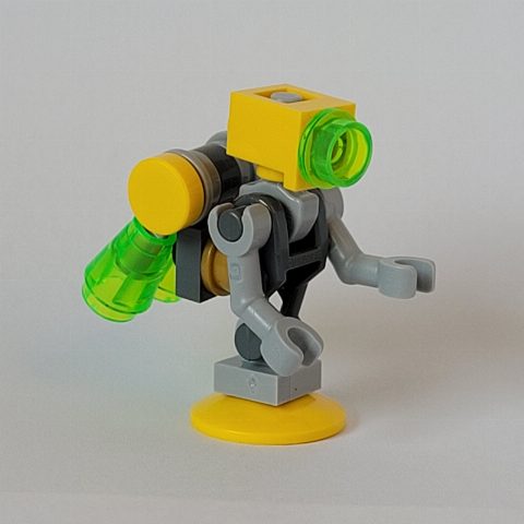 Minifigurka Robot (Yellow)