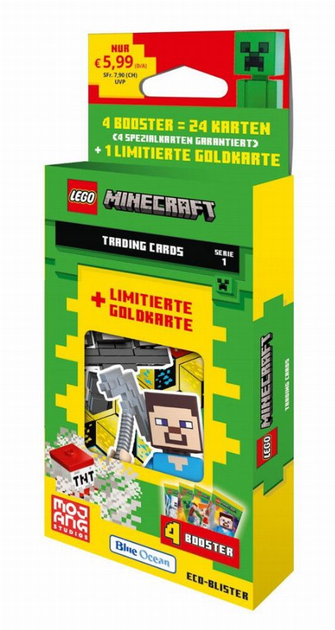 Zestaw LEGO Minecraft Trading Cards Series 1 - Eco-Blister (German Version) (Gear)