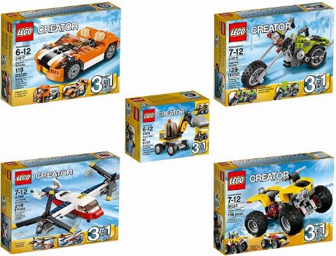 Zestaw LEGO® 3-in-1 Collection (Creator)