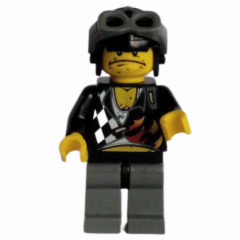 Minifigurka Race Driver - Bubba Blaster