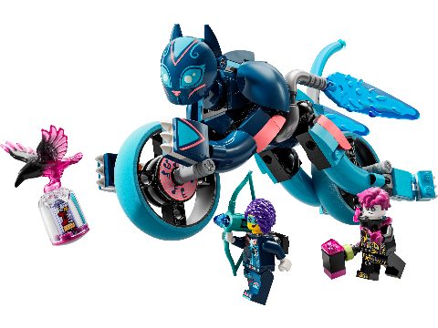 Zestaw LEGO Zoey's Cat Motorcycle (Dreamzzz)