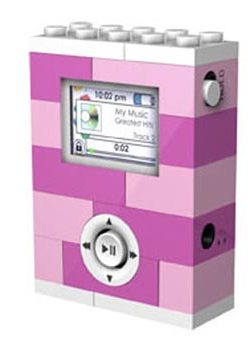 Zestaw LEGO® 2GB MP3 Player (Pink) (Gear)
