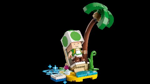 Zestaw LEGO Green Toad (Super Mario)