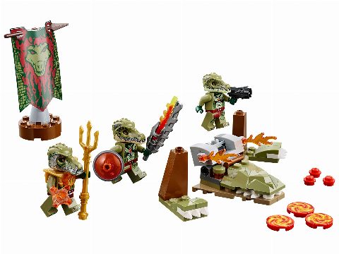 Zestaw LEGO Crocodile Tribe Pack (Legends of Chima)