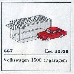 Zestaw LEGO® 1:87 VW 1500 (System)