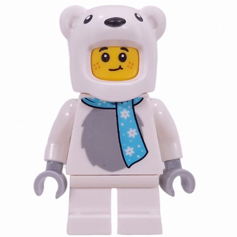 Minifigurka Kid, Polar Bear Costume