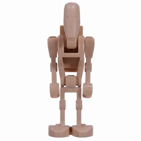 Minifigurka Battle Droid, Two Bent Arms, 1 x 2 Plate on Back
