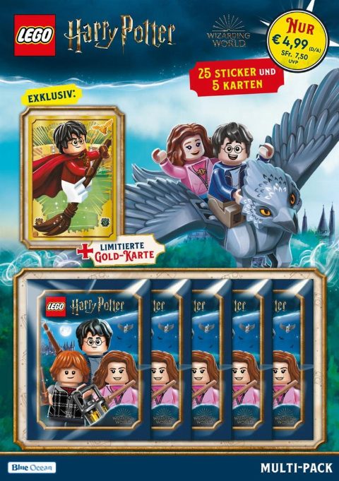 Zestaw LEGO Harry Potter Stickers and Cards - Multi-Pack (German Version) (Gear)
