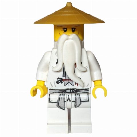 Minifigurka Master Wu with Pearl Gold Hat