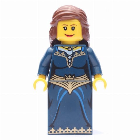 Minifigurka Princess Alyssa (Fantasy Era) - Reddish Brown Hair