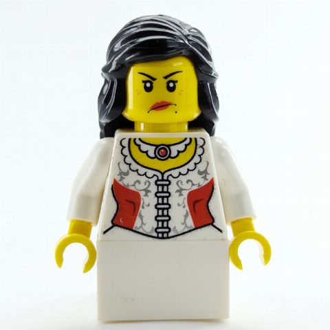 Minifigurka Maiden (Kingdoms) - Black Hair