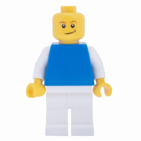 Minifigurka Blue Torso, White Legs
