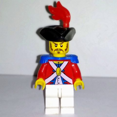 Minifigurka Soldier (Imperial Soldier II) - Long Moustache, Red Plume
